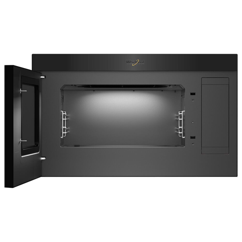 Whirlpool 1.1 Cu. Ft. Over-the-Range Microwave with Air Fry in Black, , large