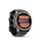 Garmin Fenix 8 Pro Sapphire AMOLED Smartwatch 51mm Titanium Case with Graphite Black Silicone Band, , large