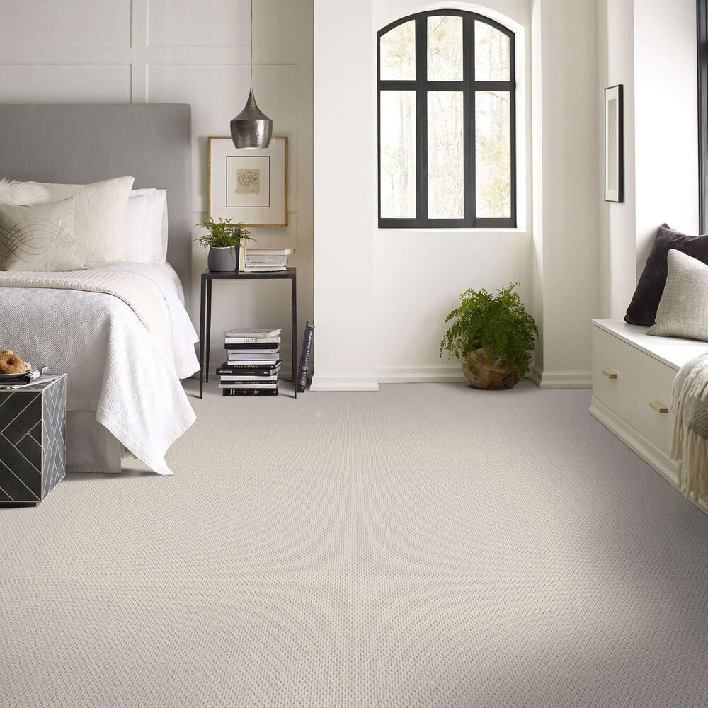 Shaw Perspective Path Carpet in Swan White, , large