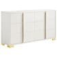Pacific Landing Marceline 5-Piece Twin Bed Set in White, , large