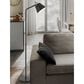 Cal Lighting BrassLine Floor Lamp in Matte Black, , large
