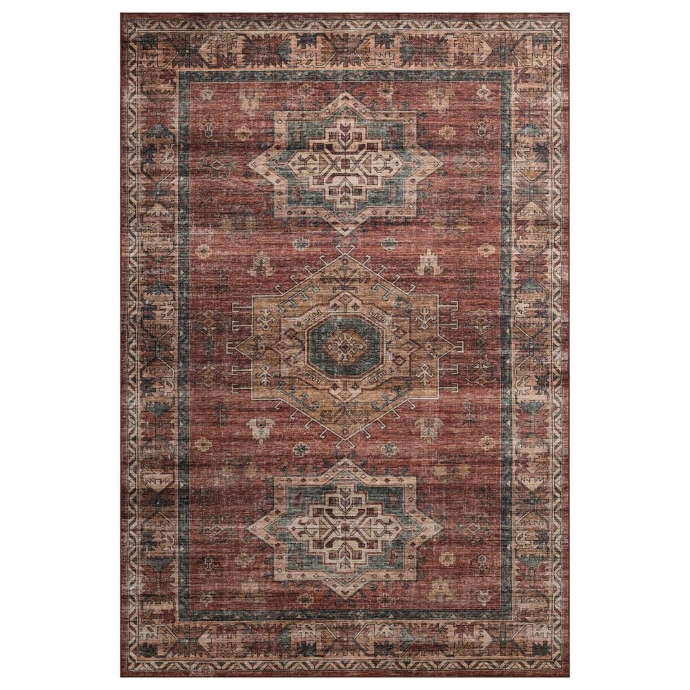 Loloi II Anniston Spice and Multicolor 2"3" x 3"9" Area Rug, , large