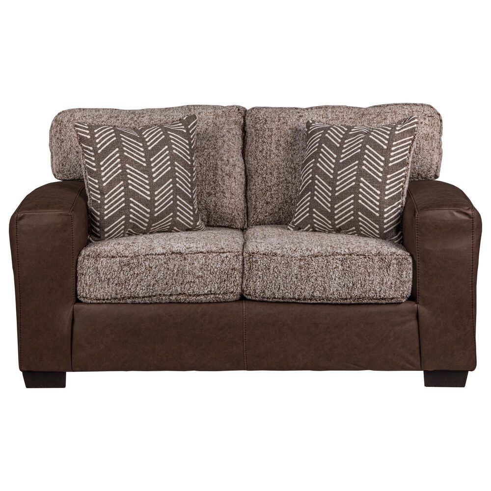 Arapahoe Home Stationary Loveseat in Shearling Fawn, , large