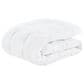 Hampton Park Cloud Soft Twin Overfilled Plush Hypoallergenic Down Alternative Waterproof Mattress Pad in White, , large
