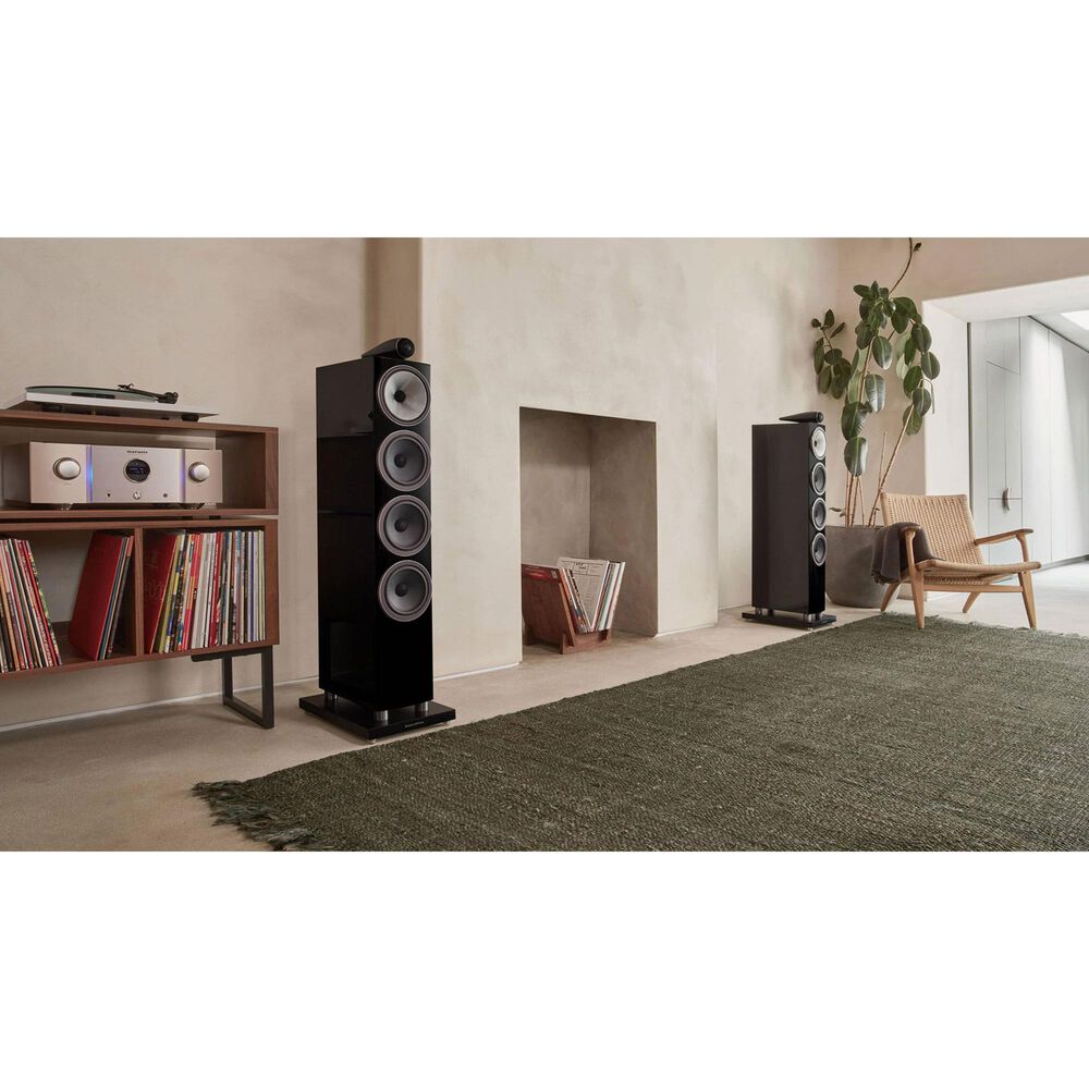 Bowers &amp; Wilkins 700 Series 702 S3 3-Way Floor Standing Loudspeaker in Gloss Black, , large
