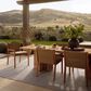 Amber Lewis x Loloi Topanga 3"11" x 5"11" Natural and Silver Indoor/Outdoor Area Rug, , large