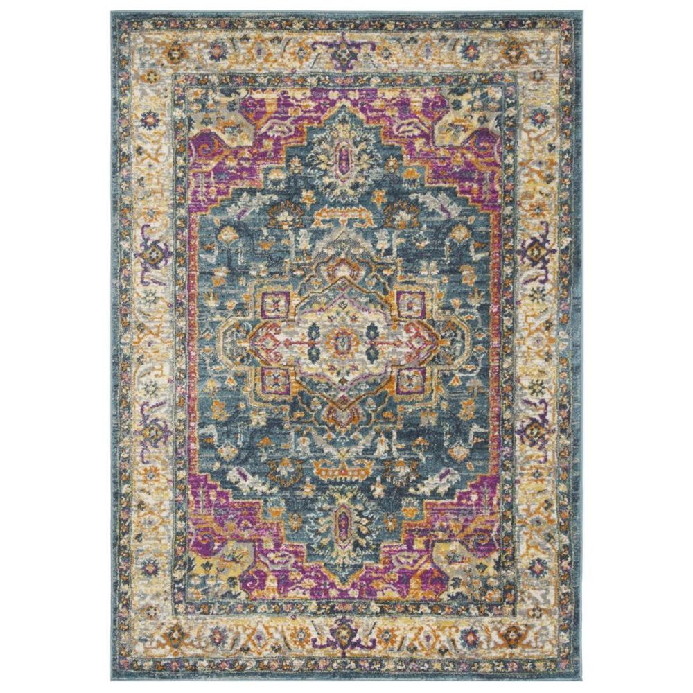 Safavieh Madison MAD202M-3 3&#39; x 5&#39; Multicolor Area Rug, , large