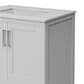 Lexora Home Jacques 30" Single Bathroom Vanity in White with 2 cm White Cultured Marble Top and Rectangular Sink, , large