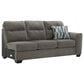 Ashley Olten 2-Piece Left Facing Sectional with Chaise in Graphite, , large