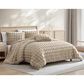 Hallmart Collectibles Bubble 20" x 20" Square Throw Pillow in Tan, , large