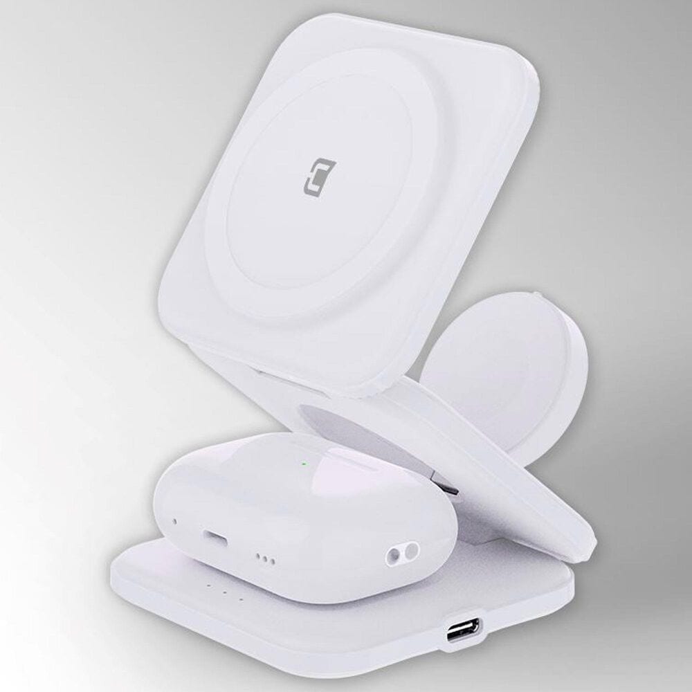 The Mighty Mount MagSafe 3-in-1 Charging Station in White, , large