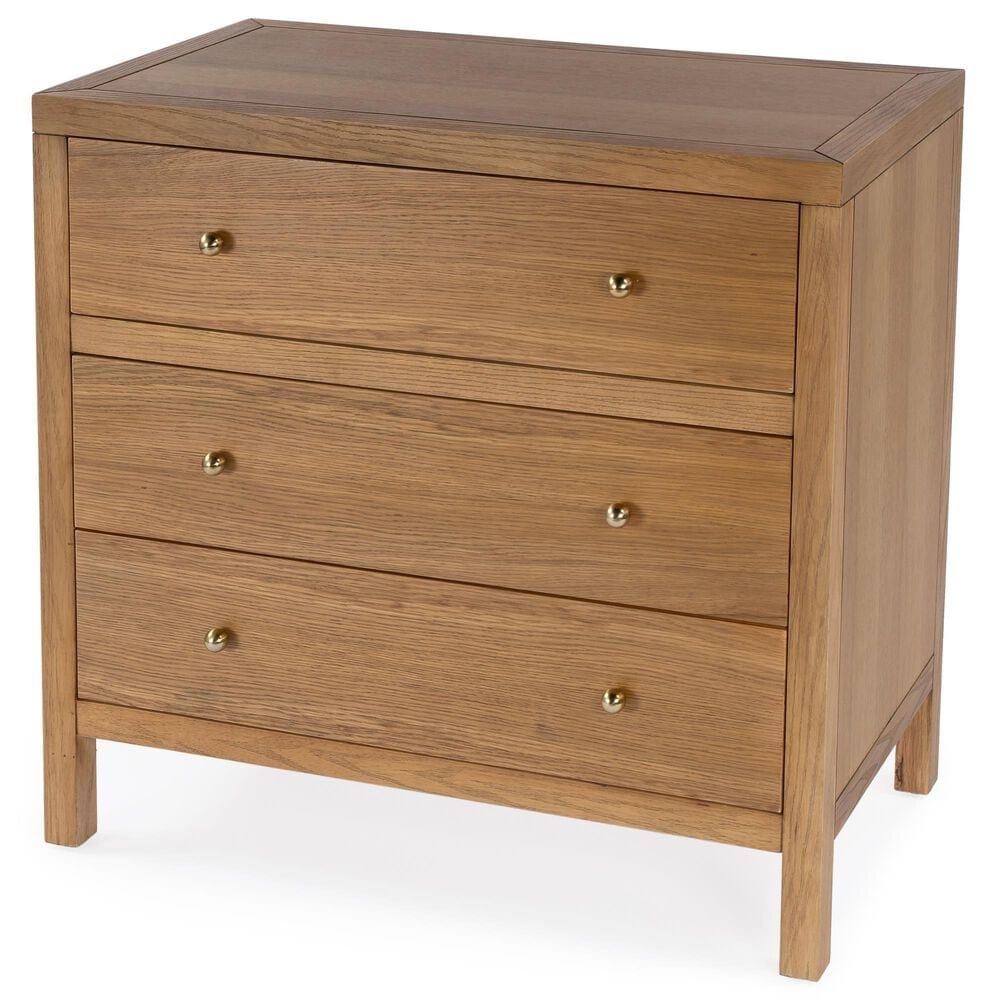 Butler Specialty Company Nora 3-Drawer Dresser in Light Natural, , large