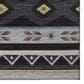 Dalyn Rug Company Phoenix PH3 6" x 9" Black Indoor/Outdoor Area Rug, , large