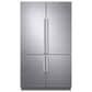 Dacor 27.7 Cu. Ft. Built-In French Door Refrigerator in Silver Stainless, , large