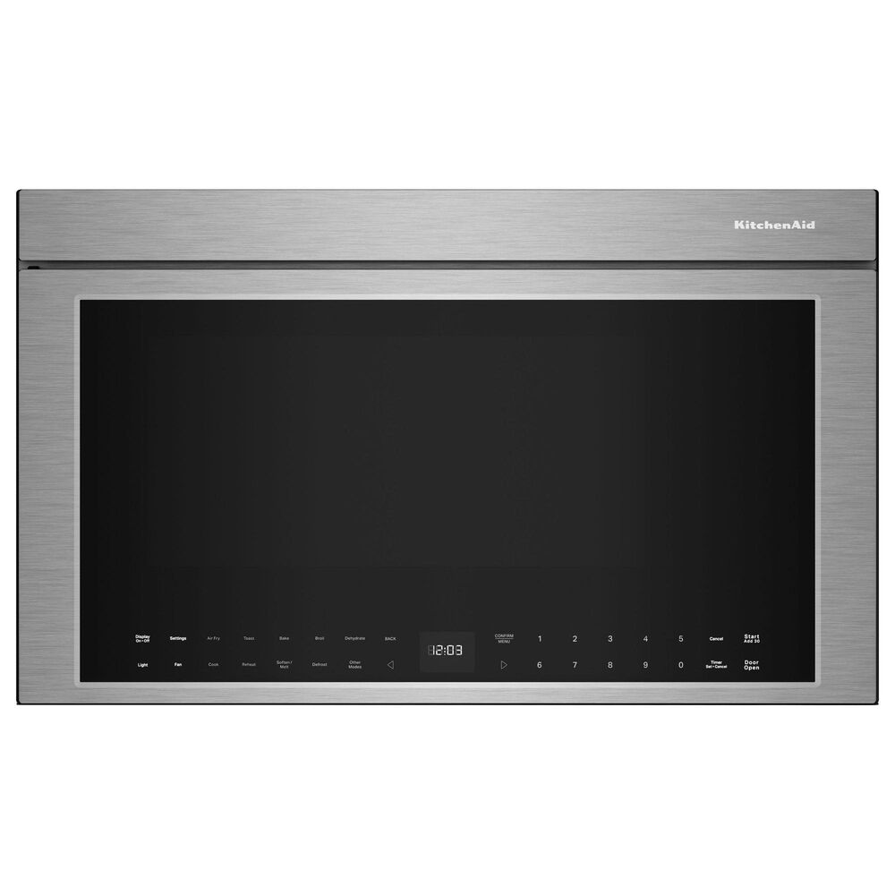 KitchenAid 4pc Kitchen Package with Refrigerator, Range, Microwave, and Dishwasher in Stainless Steel, , large