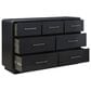 Millenium Rowanbeck 5-Piece King Bedroom Set in Black, , large