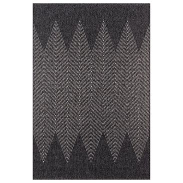 Momeni Como COM-5 2" x 6" Charcoal Area Performance Rug, , large