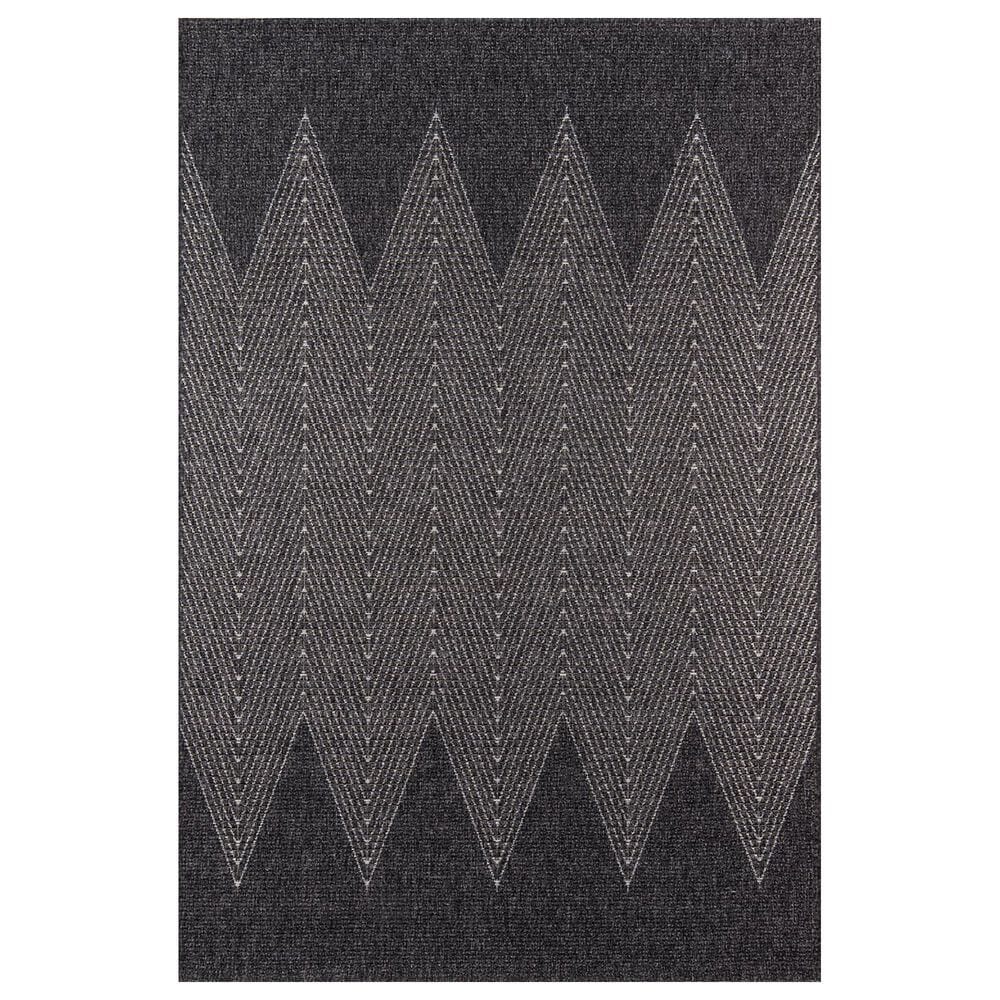 Momeni Como COM-5 2" x 6" Charcoal Runner, , large