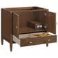 James Martin Vanities Myrrin 36" Vanity in Mid-Century Walnut with 3 cm Parisien Bleu Quartz Top, , large