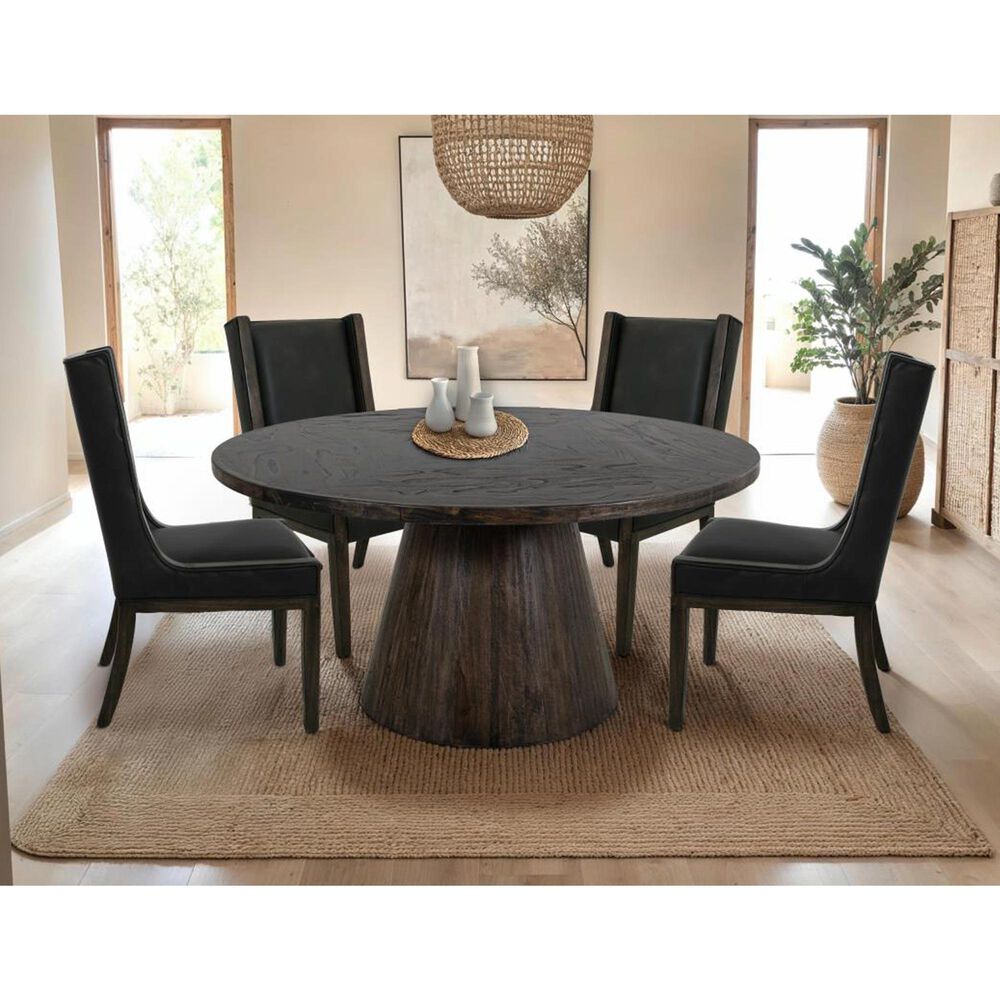 Fallridge Balam Dining Side Chair in Stained Dark, , large