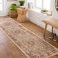 Surya Aspendos 2"7" x 7"3" Light Gray, Rust, Denim, Ice Blue, Cream, Mustard and Black Runner, , large