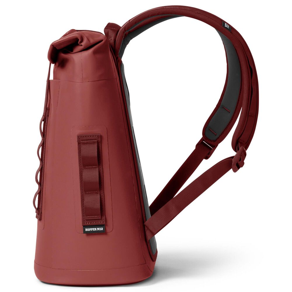 YETI Hopper M12 Backpack Soft Cooler in Stag Red, , large