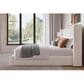 Urban Home Formosa Frank King Upholstered Bed in Ivory, , large