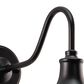 Vaxcel Dorado 12" 1-Light Outdoor Wall Sconce in Dark Bronze, , large