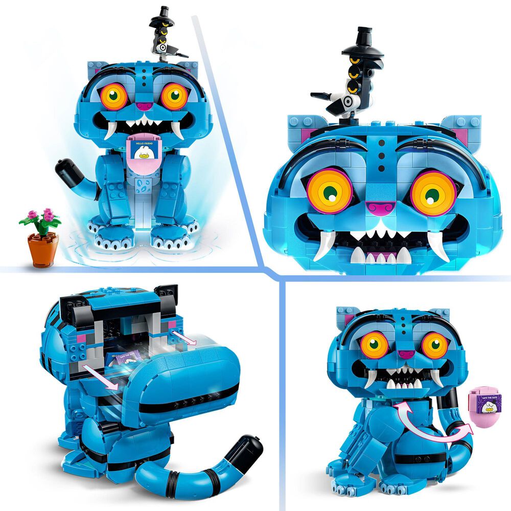 LEGO KPOP Demon Hunters Derpy Tiger and Sussie Bird Building Set, , large