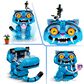 LEGO KPOP Demon Hunters Derpy Tiger and Sussie Bird Building Set, , large