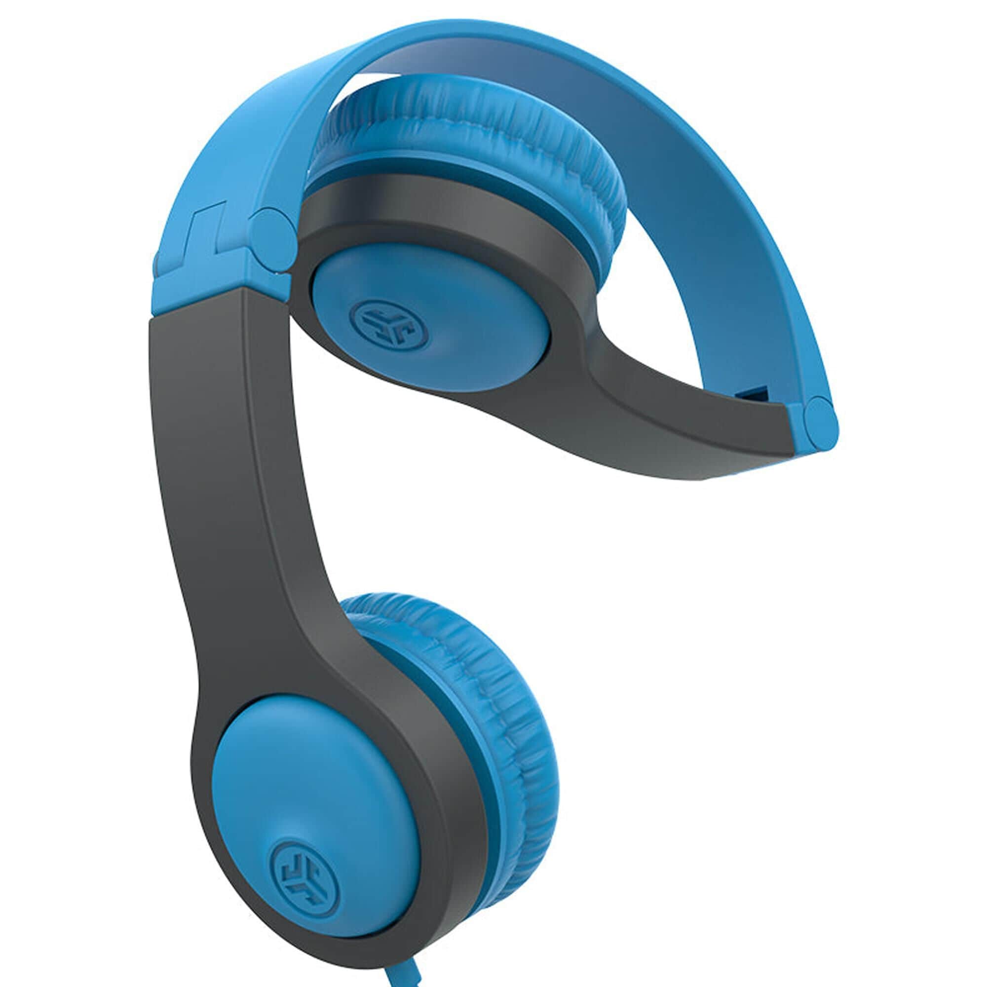 JLab Gen 2 Folding Kids Wired Headphones in Blue and Gray Shop NFM