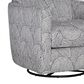 Fusion Furniture Amos Pebble Swivel Glider Chair in Dynamic Horizon, , large