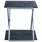 Blue River Westlake End Table in Brushed Stainless Steel, , large