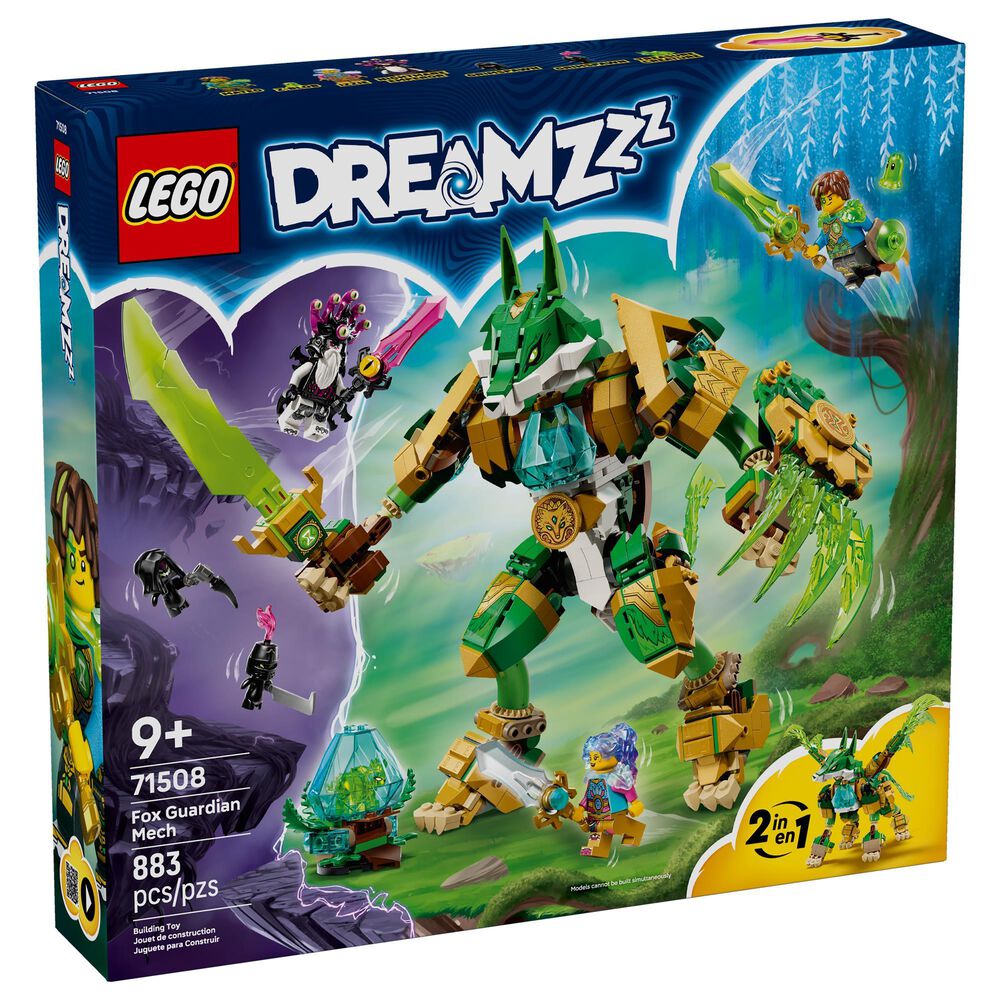 LEGO DREAMZzz Fox Guardian Mech Building Set, , large