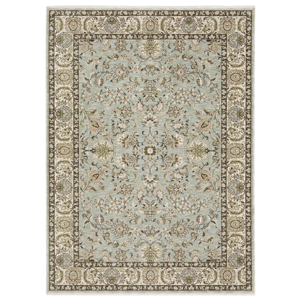 Oriental Weavers Westwood WES08 Blue 7"10" x 10"10" Area Rug, , large