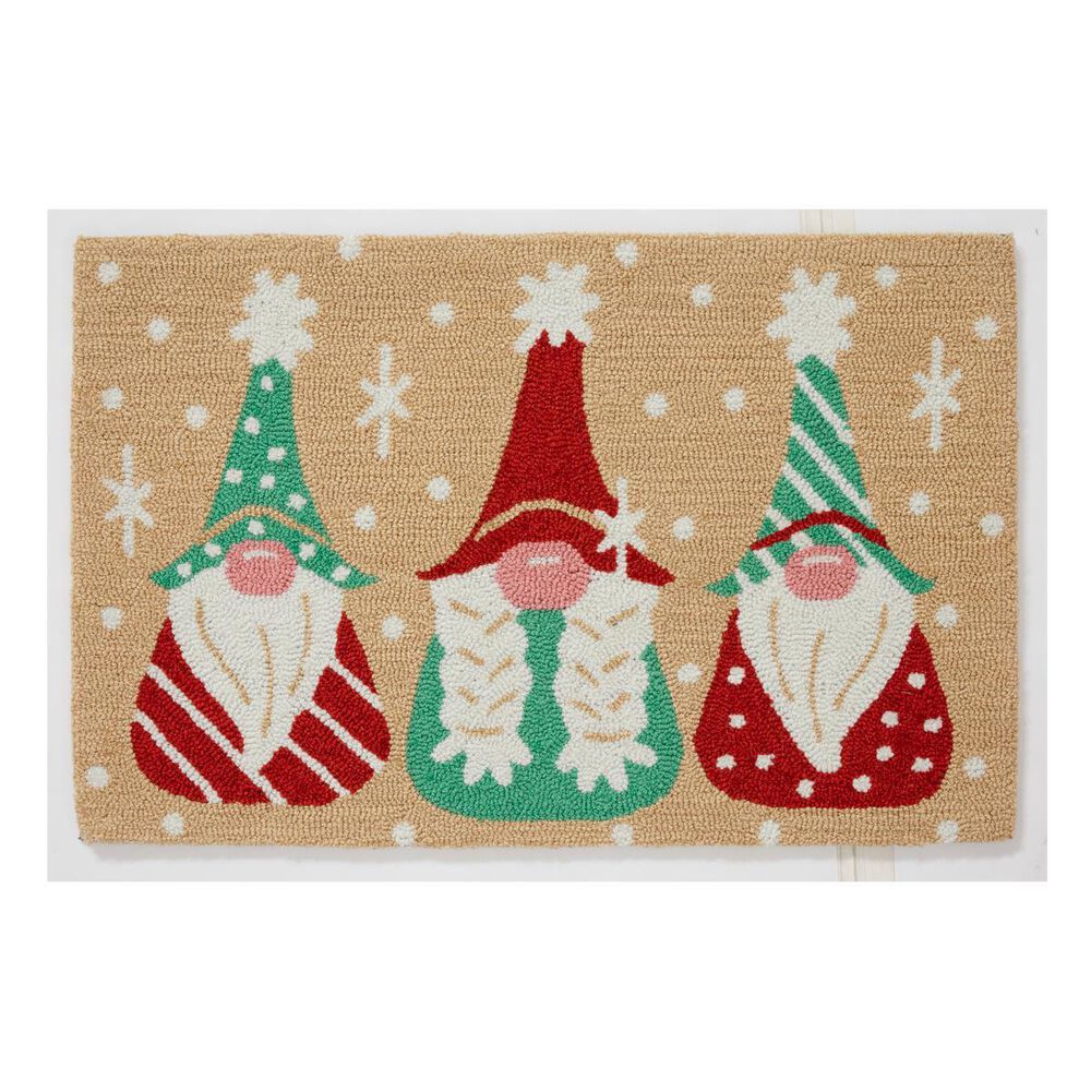 Loloi Gnomes AFT33490 1"7" x 2"7" Tan Door Mat , , large