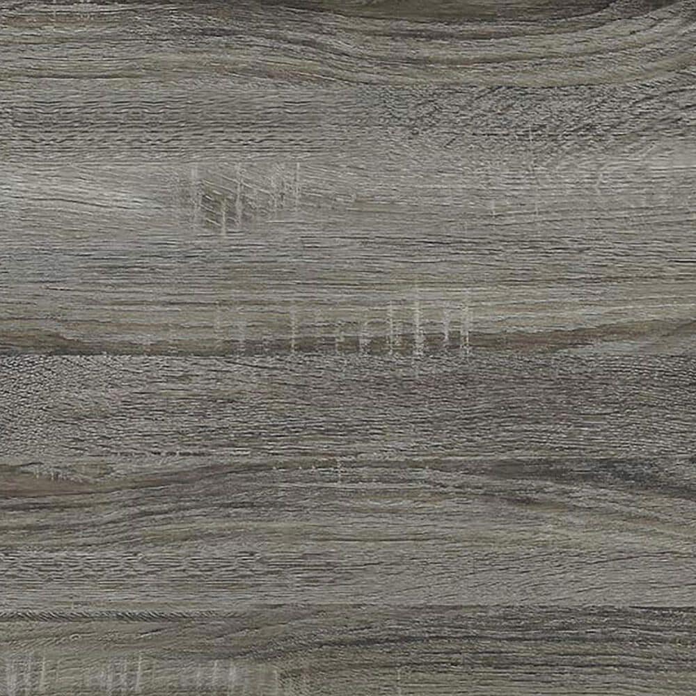 HOMLUX Turn-N-Tube 4-Tier Kitchen Storage Cart in French Oak Grey and Black, , large