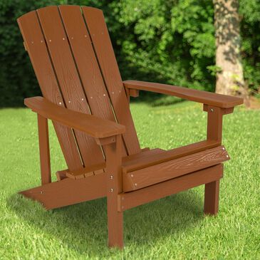 Flash Furniture Charlestown Adirondack Chair in Brown, , large