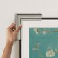 Deco TV Frames Slim 32" Frame Bezel for Samsung the Frame TV in Industrial Nickel, , large