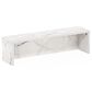 HOMLUX 23" Kitchen Counter Stackable Organizer Shelf in Marble White, , large