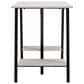 Ashley Bayflynn 2-Shelf Desk in White and Black, , large
