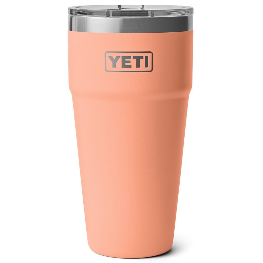 YETI Rambler 30 Oz Stackable Cup with MagSlider Lid in Lowcountry Peach, , large