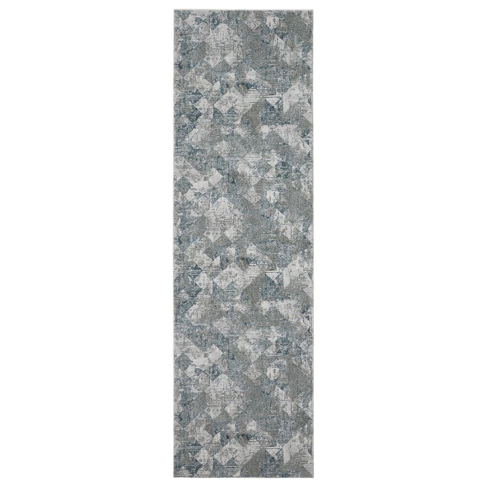 Feizy Atwell 2"8" x 8" Green and Multicolor Runner, , large