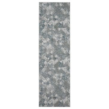 Feizy Atwell 2"8" x 8" Green and Multicolor Runner, , large