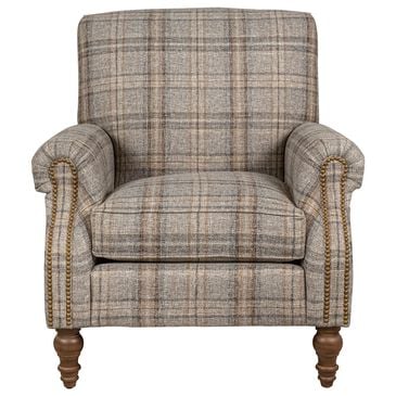 Smith Brothers Stationary Chair in Blue, , large