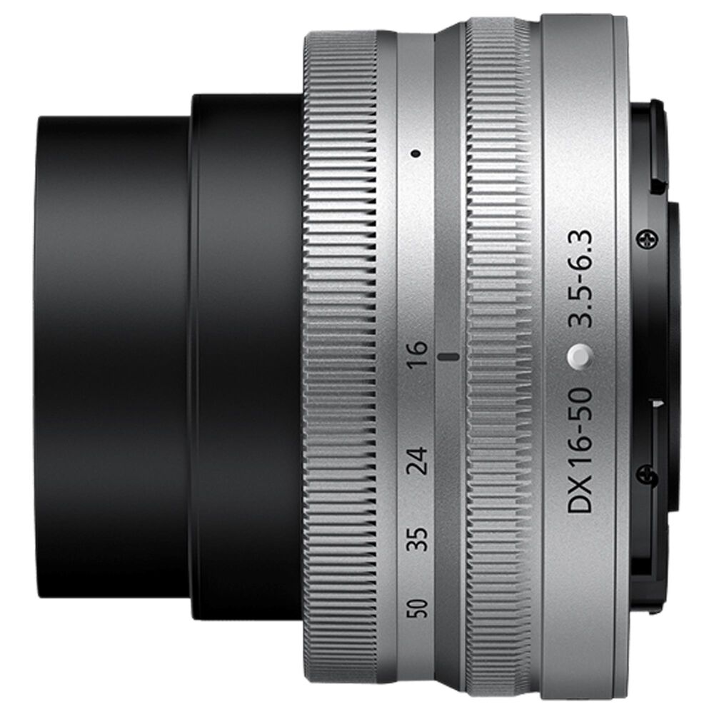 Nikon Z DX 16-50mm f/3.5-6.3 VR Zoom Lens in Silver, , large