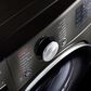 LG 5.0 Cu. Ft. Front Load Washer and 7.4 Cu. Ft. Electric Dryer with TurboWash 360 Laundry Pair in Black Steel, , large