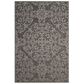Nourison Damask DAS01 2"3" x 3"9" Grey Area Rug, , large