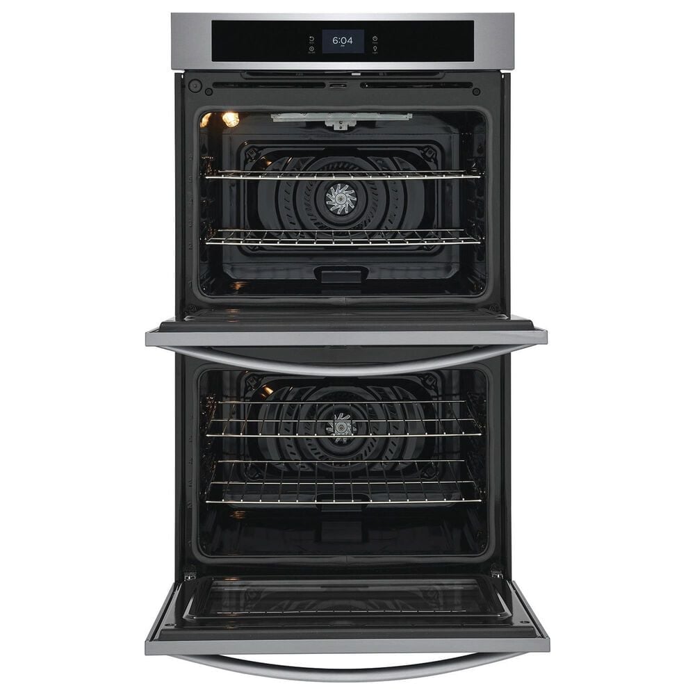 Frigidaire 2-Piece Kitchen Package with 30&quot; Double Electric Wall Oven and 36&quot; Gas Cooktop in Stainless Steel, , large