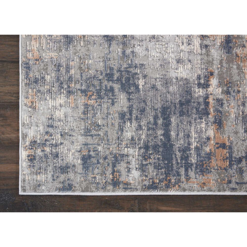 Nourison Rustic Textures RUS01 9&#39;3&quot; x 12&#39;9&quot; Grey and Beige Area Rug, , large